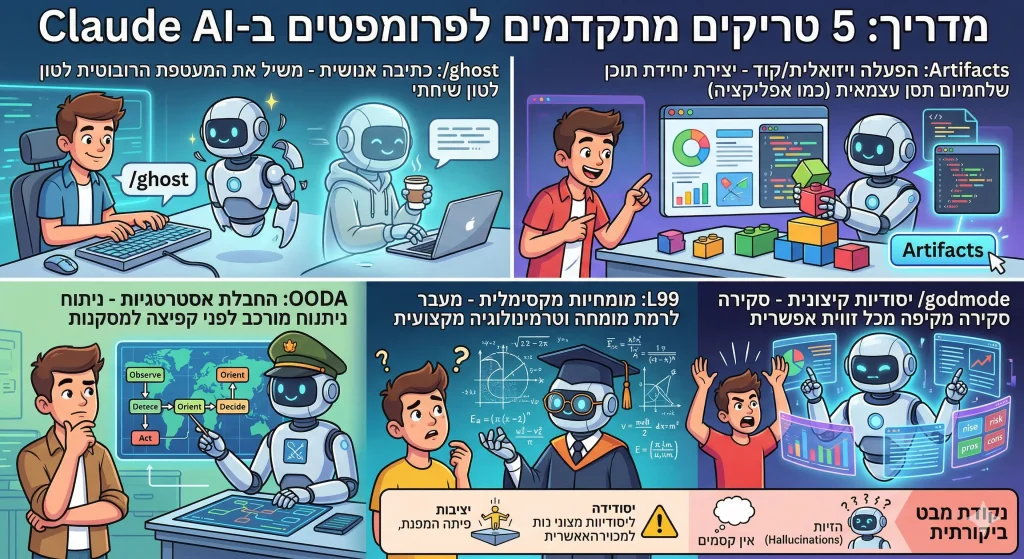 5 טריקים לקלוד