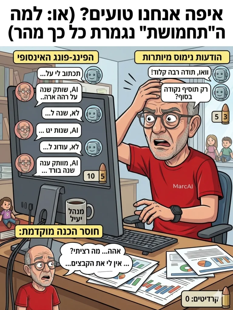 איפה אנחנו טועים
