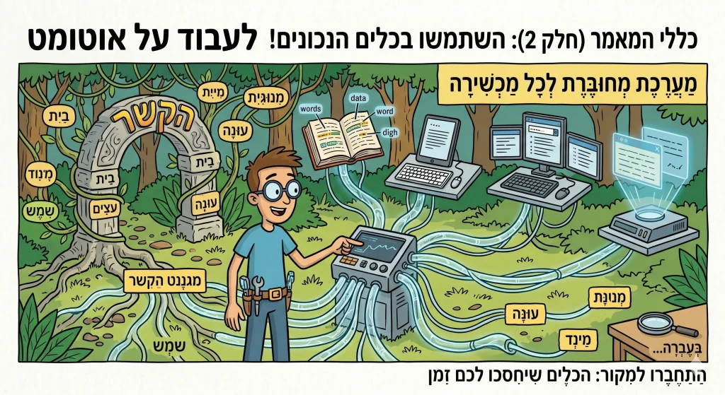 לעבוד על אוטומט