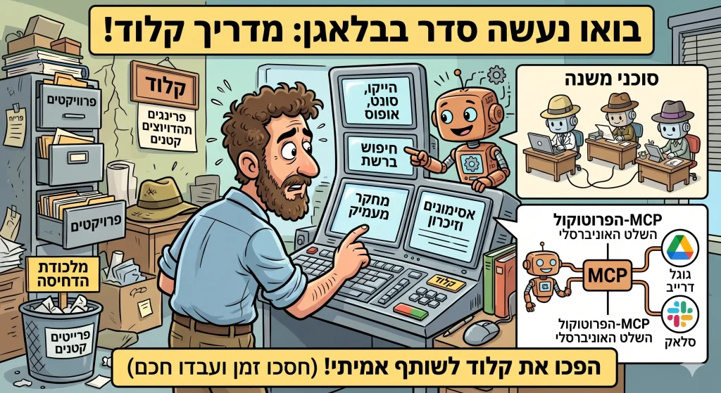 מדריך קלוד (Claude) בגובה העיניים!