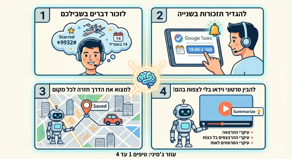 טיפים 1 עד 4