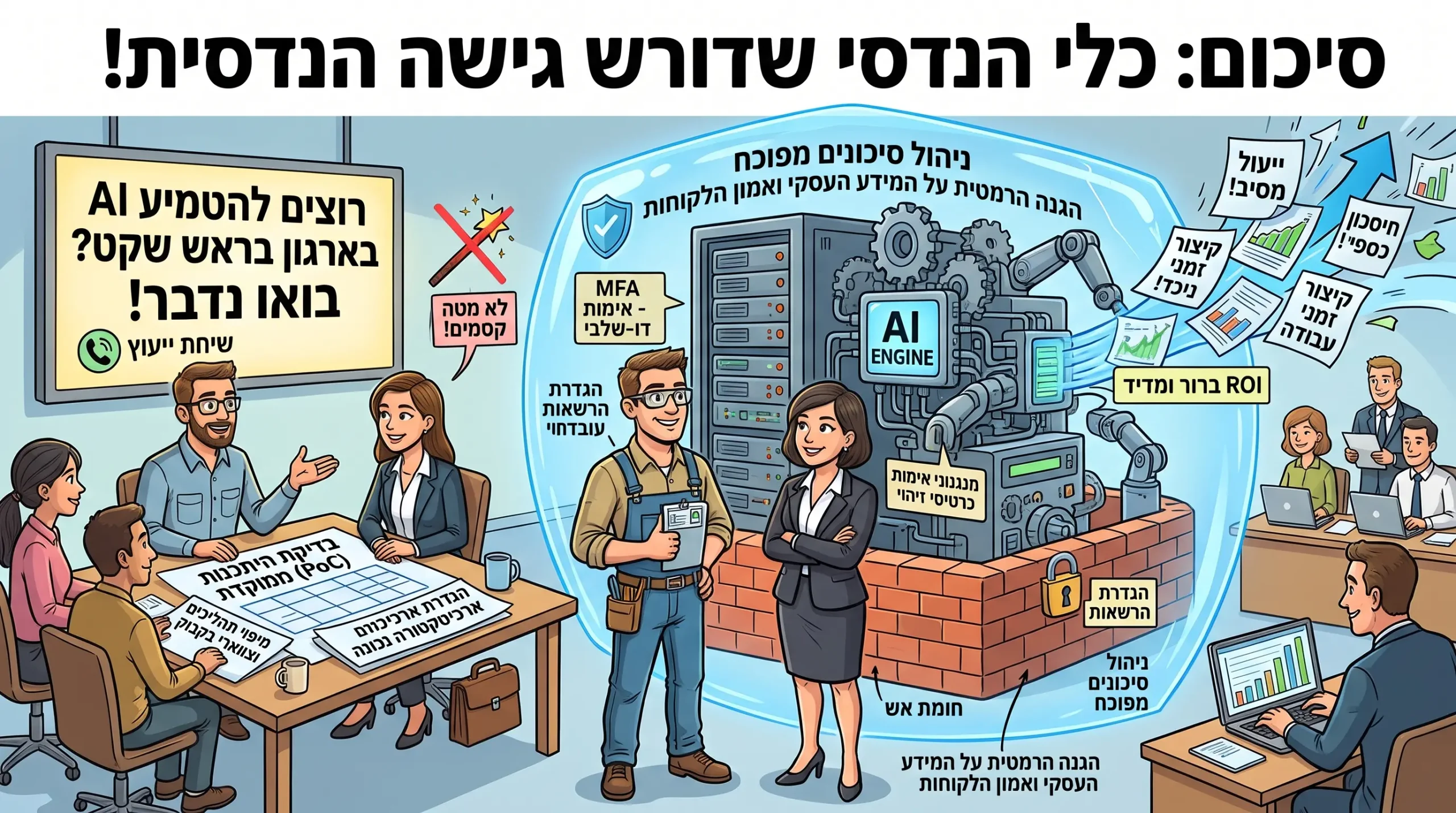 סיכום - כלי הנדסי שדורש גישה הנדסית